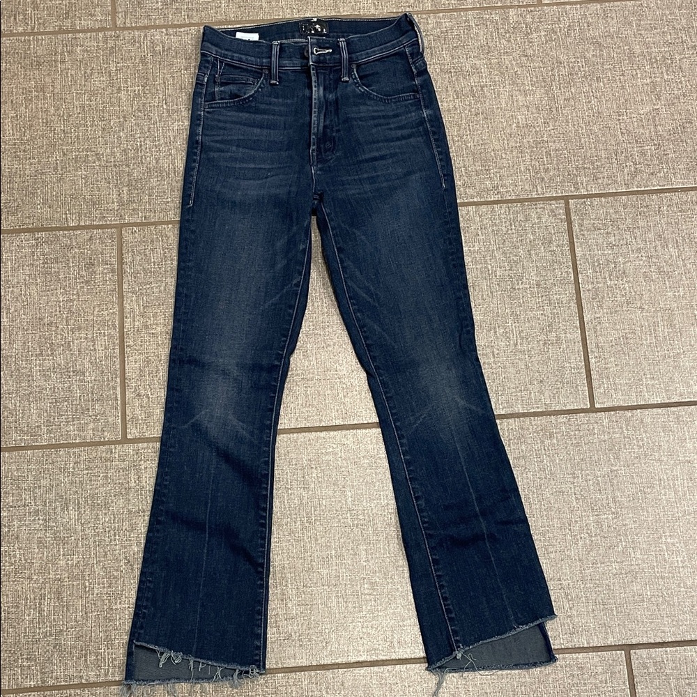 Mother The Insider Crop Step Fray Good for You wash